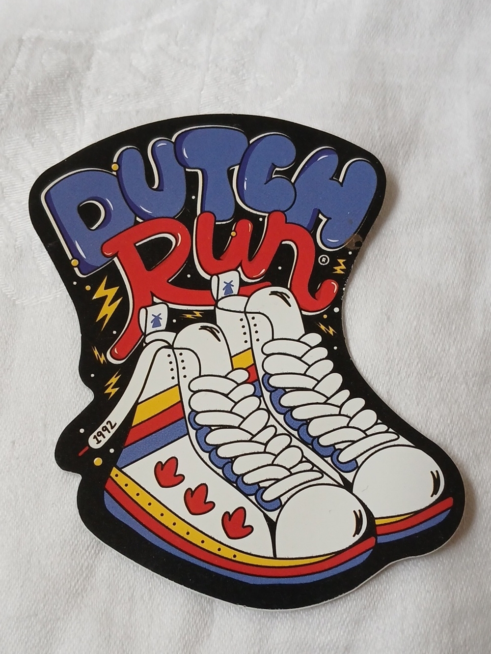 Dutch‎ Bros Coffee 9/10/25 Release Dutch Run Shoes Sticker